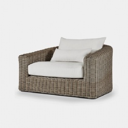 Wicker Single Sofa