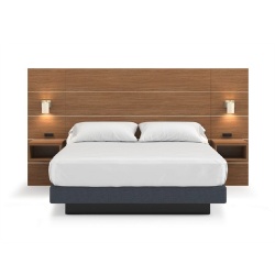 Headboard+Bed base+Nightstand